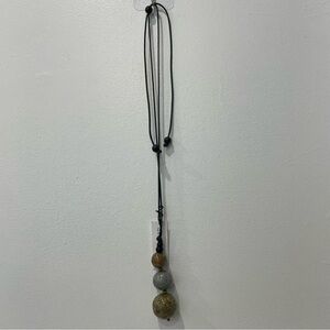 Decouture Metallic Confetti Resin Pendant Necklace - Fair Trade, Handmade